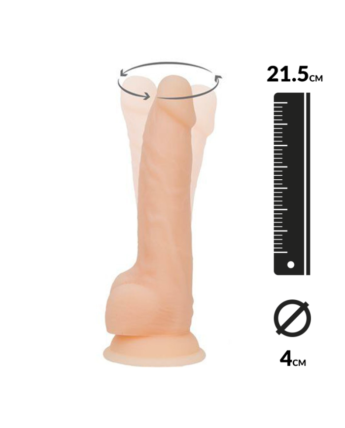 Realistic Rotating Vibrator Naked Addiction