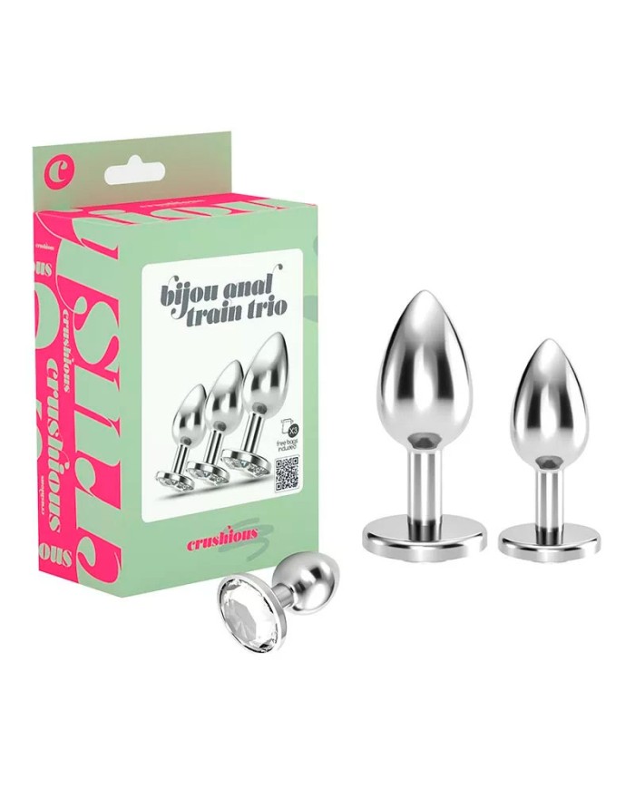 Analplugs Er Set Crushious Bijou Anal Train Trio Progressives