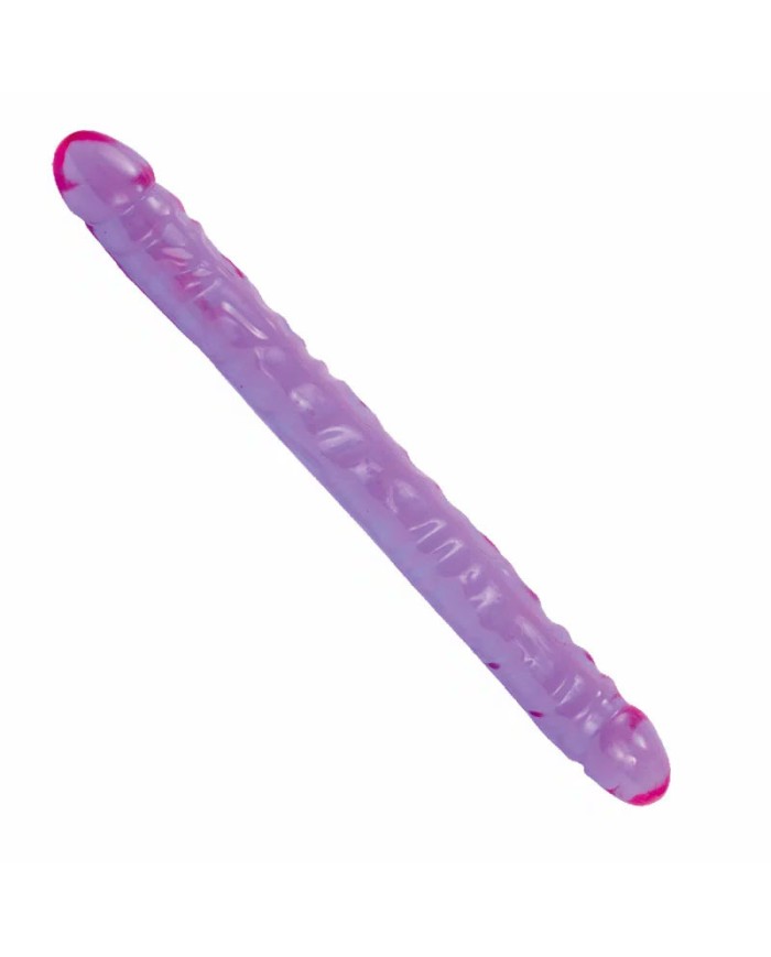 Double Dildo Crystal Jellies Double Dong 45 Cm Doc Johnson