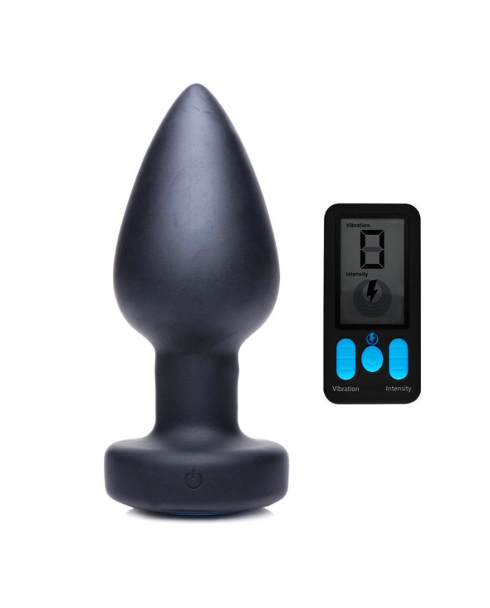 Zeus E Stim Pro Anal Plug Vibrating Electro Stimulation