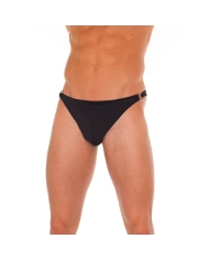 G-String sexy avec O-ring (noir) - Rimba
