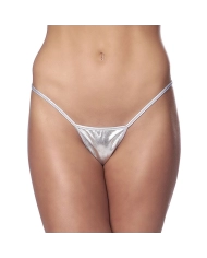Kinky Micro String sexy (Argenté) - Rimba