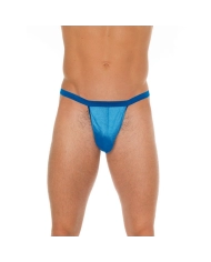 Sexy G string & pouch (blau) - Rimba