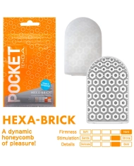 Tenga Masturbator Pocket - Hexa-Brick
