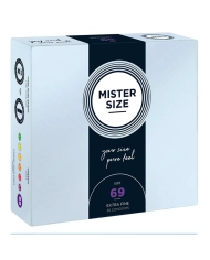 Preservativo su misura Mister Size 69mm - 36pc