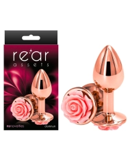 Analer Stecker Alu Rear Assets Rose Pink (S) - NS Novelties