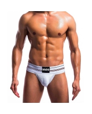Jockstrap Fetish Classic Wide (White) - MaleBasics
