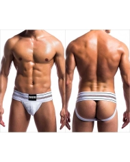 Jockstrap Fetish Classic Wide (White) - MaleBasics