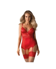 Sexy Lovica Corset Rot - Obsessive