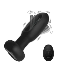 Vibrating anal plug with oscillating tongue - Inmi Flickers