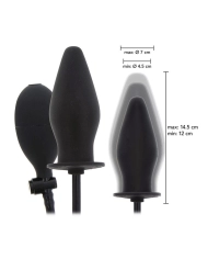 Plug anal gonflable - Hidden Desire Inflatable Butt Plug Advanced