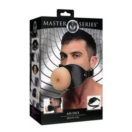 Bâillon & masturbateur anus - Master Series Ass Face