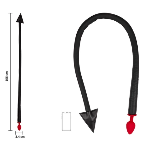 Analplug mit Teufelsschwanz - Devil's Tail Aua!