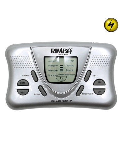 Electro Sex Powerbox set with LCD display - Rimba Electro Sex Powerbox set with LCD display - Rimba