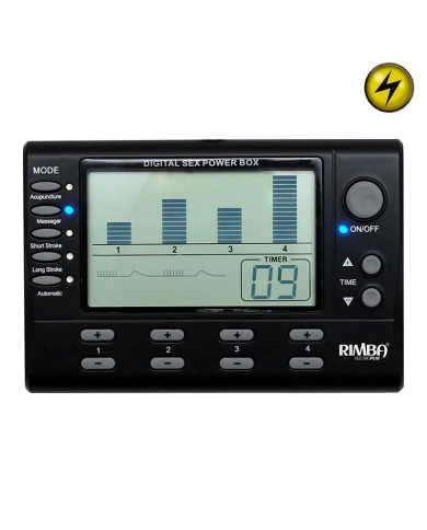 Electro Sex Powerbox set with LCD display - Rimba Electro Sex Powerbox set with LCD display - Rimba