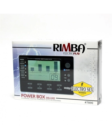 Electro Sex Powerbox set with LCD display - Rimba Electro Sex Powerbox set with LCD display - Rimba