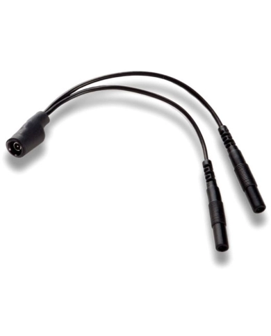 Estim Adaptor wire round plug to 2 mm plug - Mystim Estim Adaptor wire round plug to 2 mm plug - Mystim