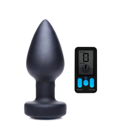 Vibrating and electrostimulating anal plug - Zeus E-Stim Pro Vibrating and electrostimulating anal plug - Zeus E-Stim Pro