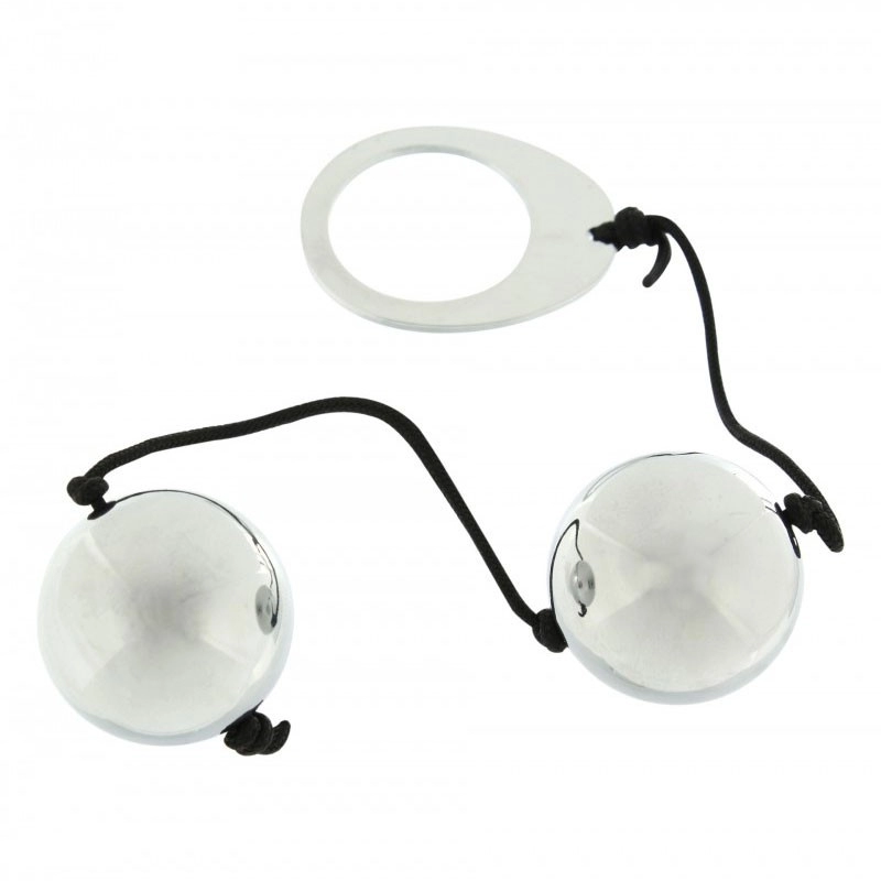 Boules anales métalliques Heavy Duo Spheres - Seven Creations