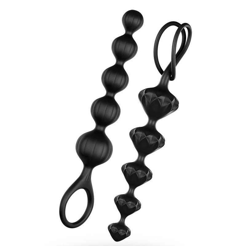 2x Palline anali di silicone Satisfyer Beads