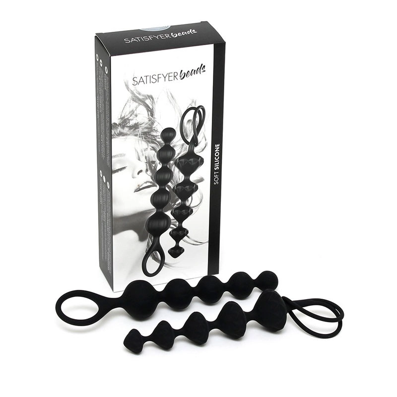 2x Palline anali di silicone Satisfyer Beads