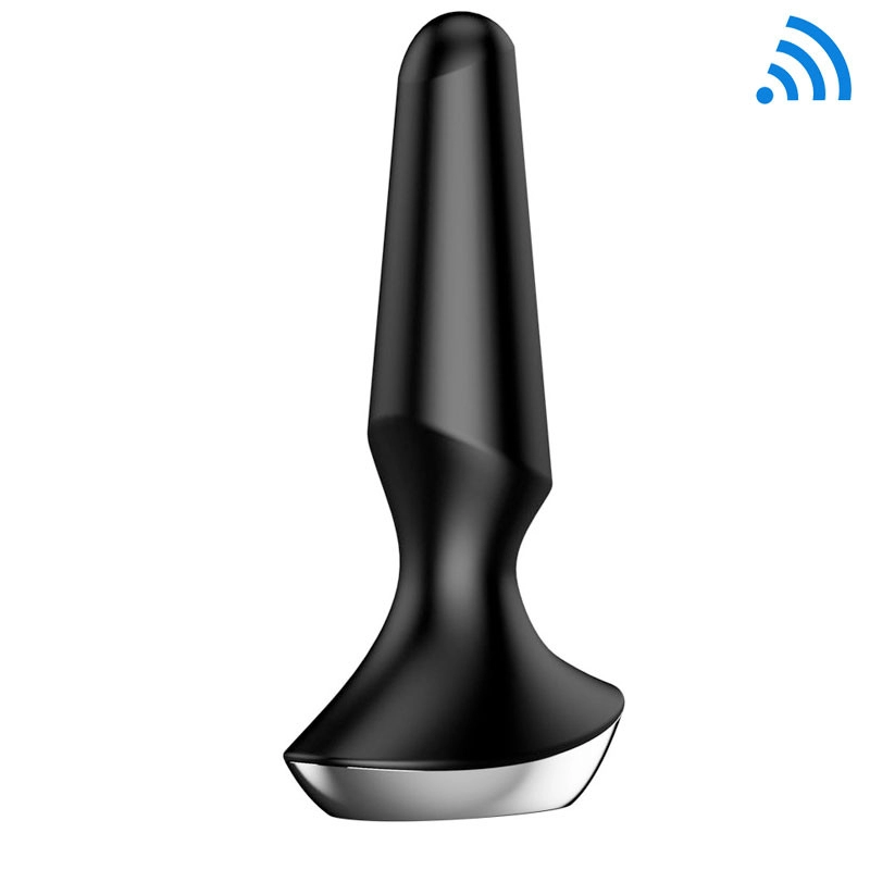 Vibrating Butt Plug (Bluetooth) - Satisfyer Plug-Ilicious 2