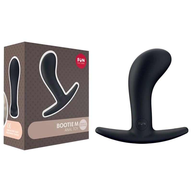 Butt Plug - Fun Factory Bootie Medium Schwarz - Analdildo