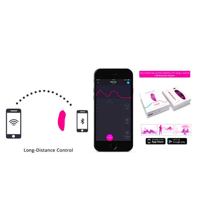 Stimolatore clitorideo interconnesso - Lovense Ferri