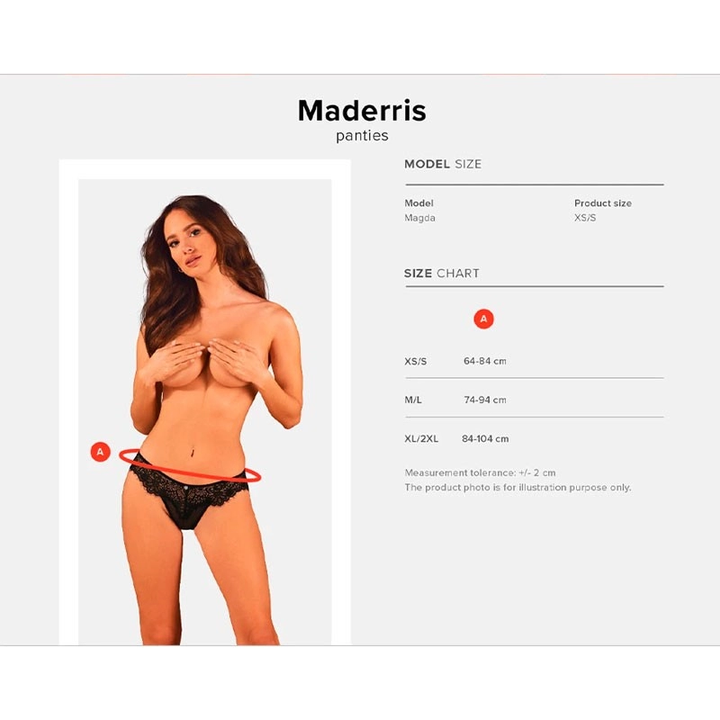 Panty Maderris (Noir) - Obsessive