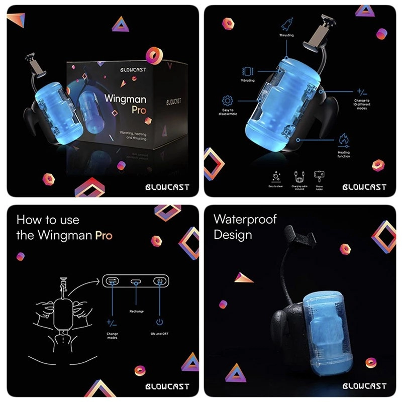 Masturbateur automatique - Blowcast Wingman Pro