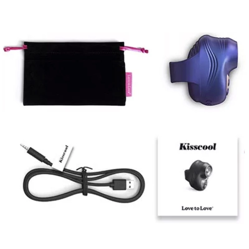 Stimulateur clitoridien (Bleu) - Love to Love Kisscool