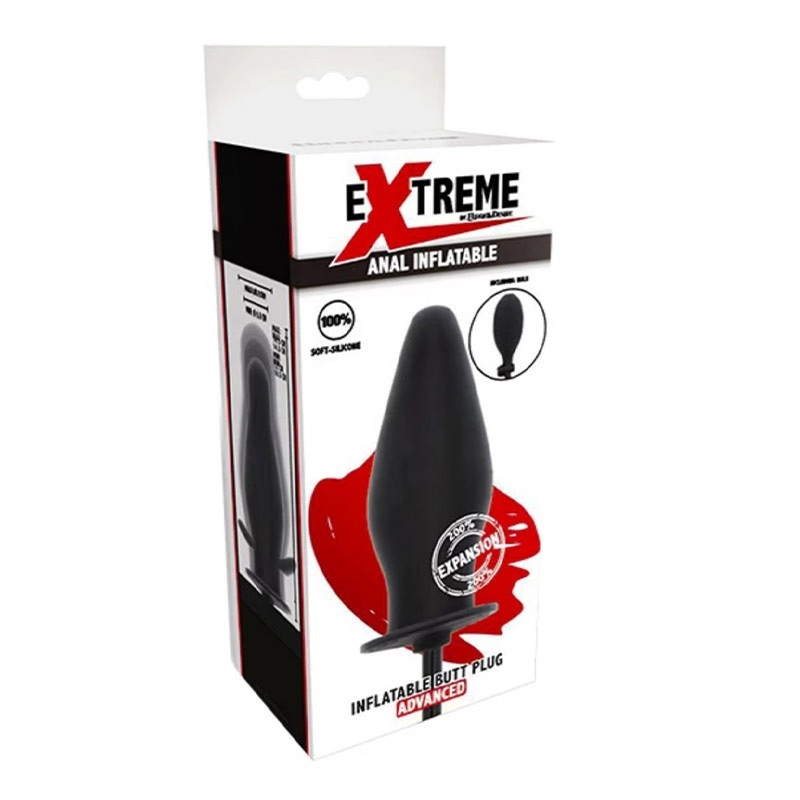 Plug anal gonflable - Hidden Desire Inflatable Butt Plug Advanced