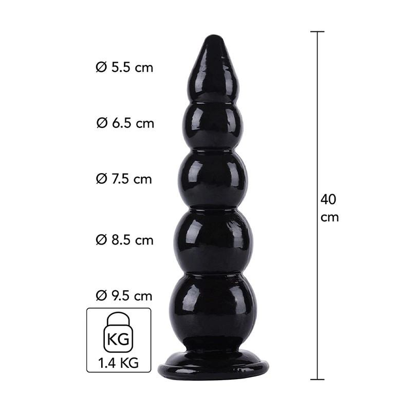 Plug anal Géant - Hidden Desire Extrem Buttplug Balls XXXL