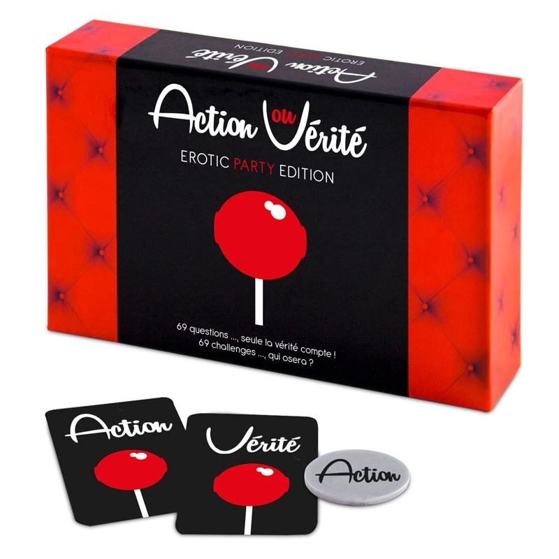 Action ou vérité - Jeu coquin pour adultes
